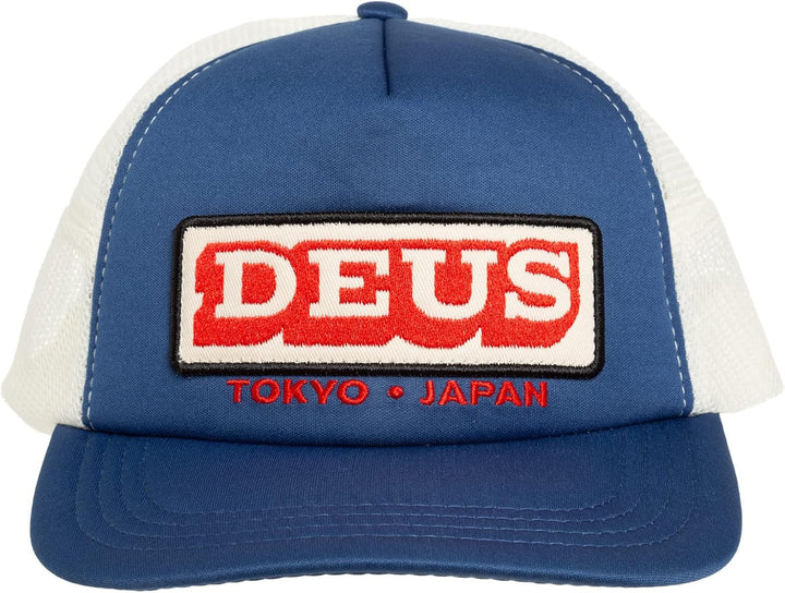 Deus Redline Trucker Cap - Navy