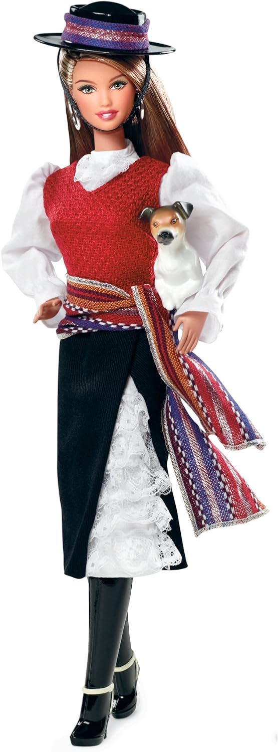 Barbie Collector Dolls of The World Chile Puppe