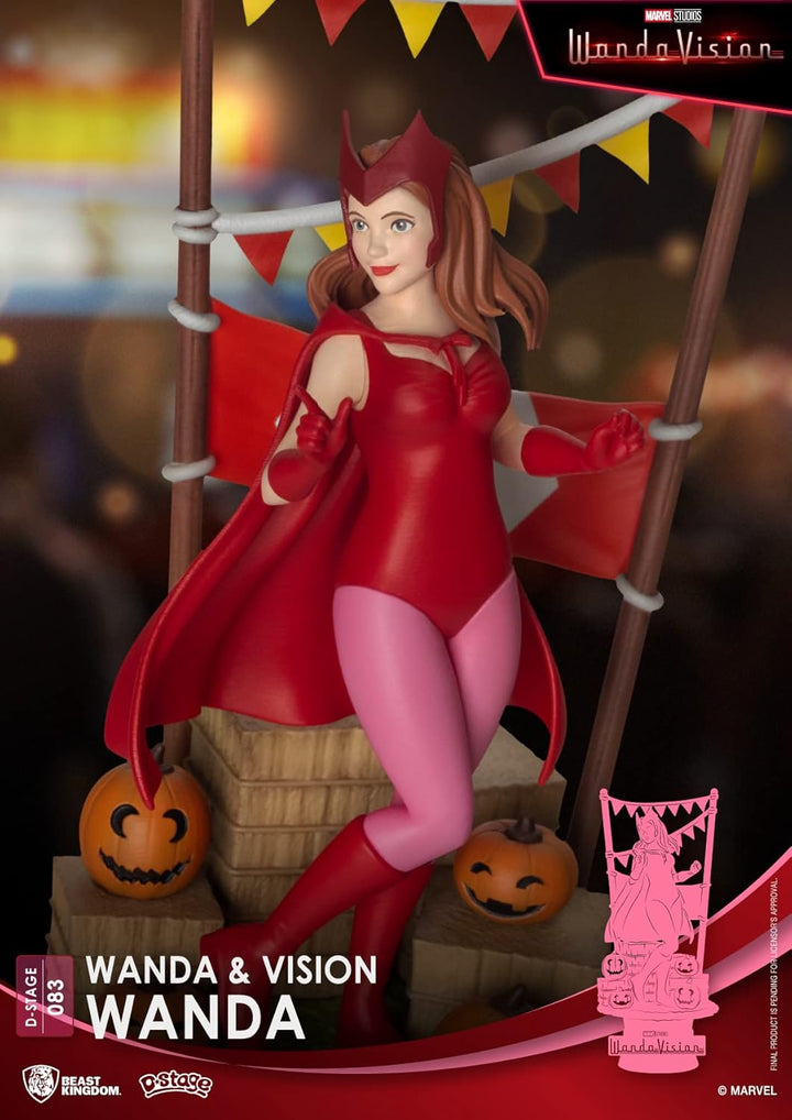 Beast Kingdom Toys WandaVision Diorama PVC D-Stage Wanda 16cm
