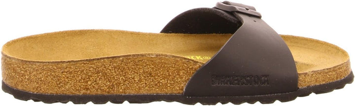 Birkenstock Madrid 40623, Unisex - Erwachsene Clogs & Pantoletten aus Birko-Flor 38 EU Schmal Schwar