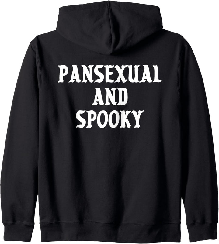 Pansexuell And Spooky LGBTQIA Pan Pride Halloween Kapuzenjacke