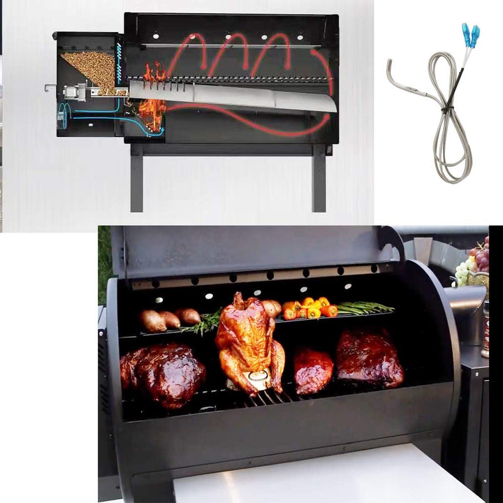 Louisiana Grill RTD Ersatz-Temperatursonde, geeignet für LG und Country