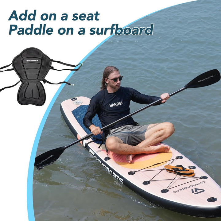 Stand Up Paddling Board Aufblasbar Professionelle Klasse Eva Surfbrett | 3.2M Schwimmstabilität Geei