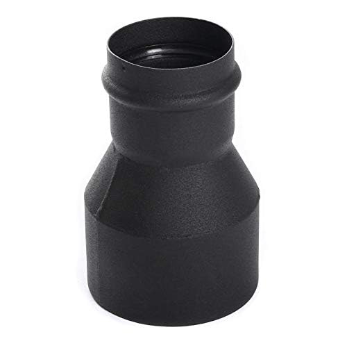 Pelletrohr DN 80mm Pellet Ofenrohr Rauchrohr Pellet Bogen 90°Wandfutter T-Stück Rosette Senotherm La