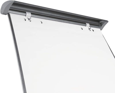 Legamaster 7-153600 Universal Flipchart Triangle Rundfuss, schwarz & 7-156000 Flipchart-Papier, 5 Bl
