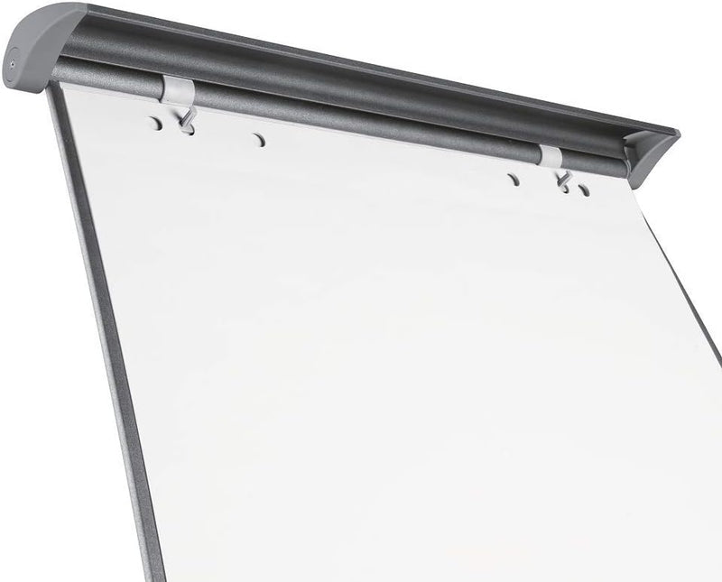 Legamaster 7-153600 Universal Flipchart Triangle Rundfuss, schwarz & 7-156000 Flipchart-Papier, 5 Bl