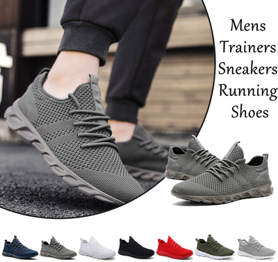 Damyuan Herren Laufschuhe Turnschuhe Sportschuhe Sneaker Running Tennis Schuhe Freizeit Strassenlauf