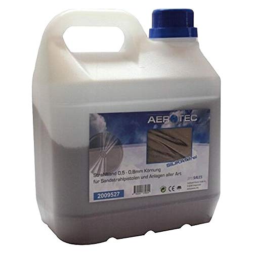 Aerotec (GP: 0,80 / kg) Strahlsand 25 kg Sack Körnung 0,2-0,5 mm