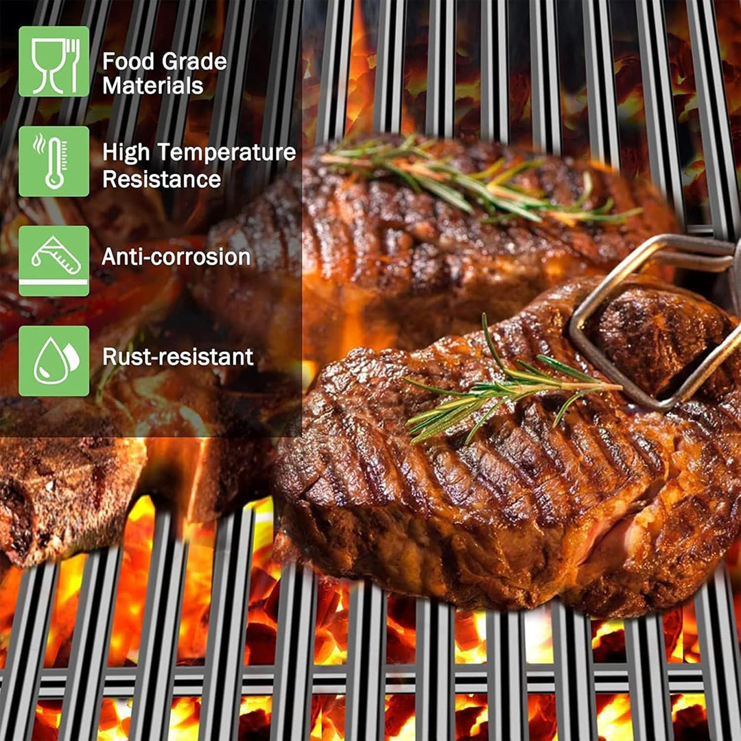 GFTIME 41.5 x 89cm Edelstahl Grillrost für Burnhard Fat fred Serie,Grillroste für Burnhard Fat fred
