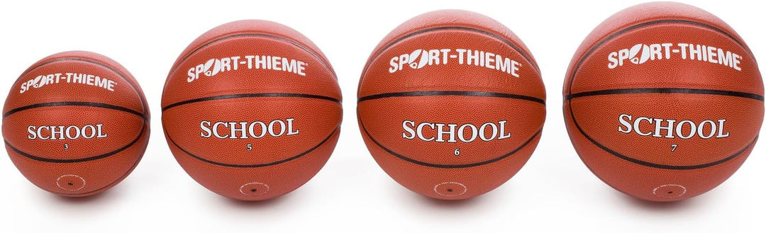 Sport-Thieme Basketball School | Für Schule, Verein & Freizeit | Geringer Luftdruckverlust durch But