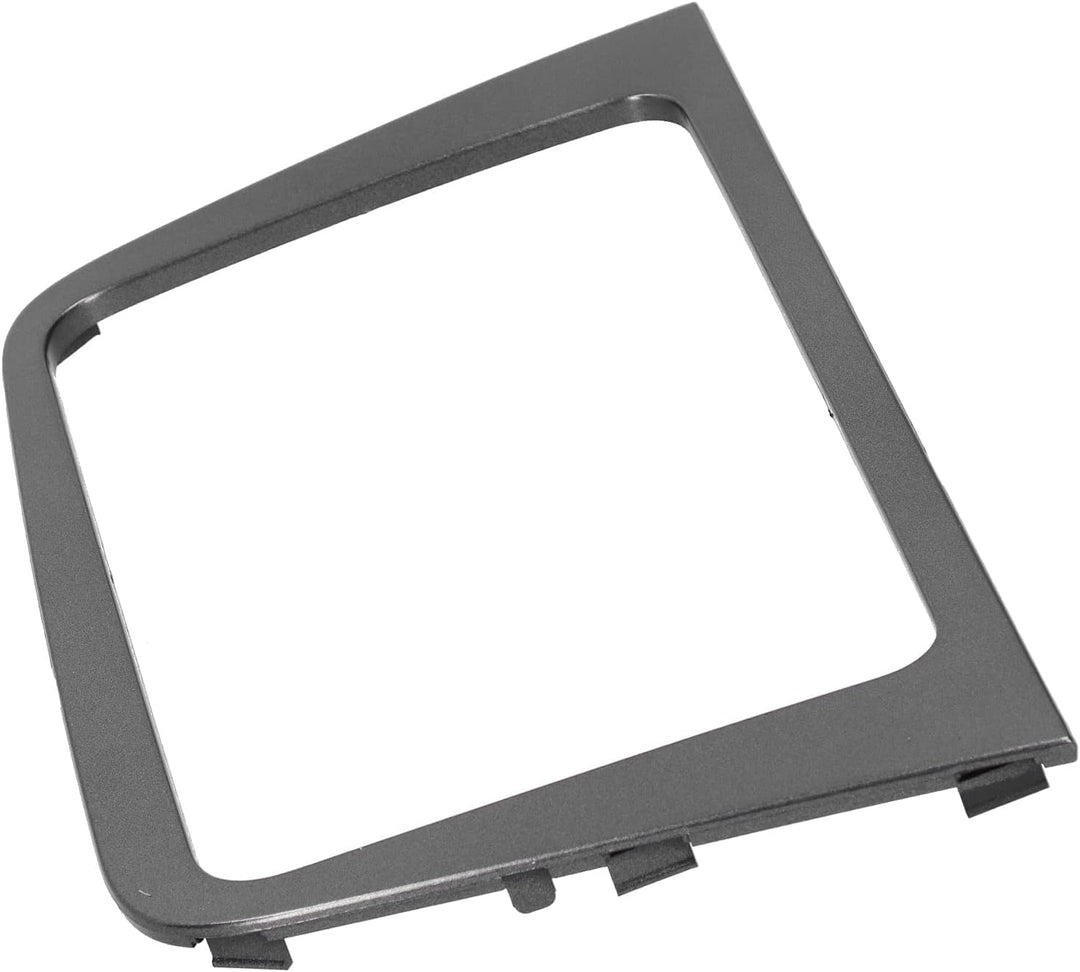 DVD-Verkleidung, graue Radiohalterungsblende 2 Din Armaturenbrett Radiorahmen für Seat Altea 2004-20