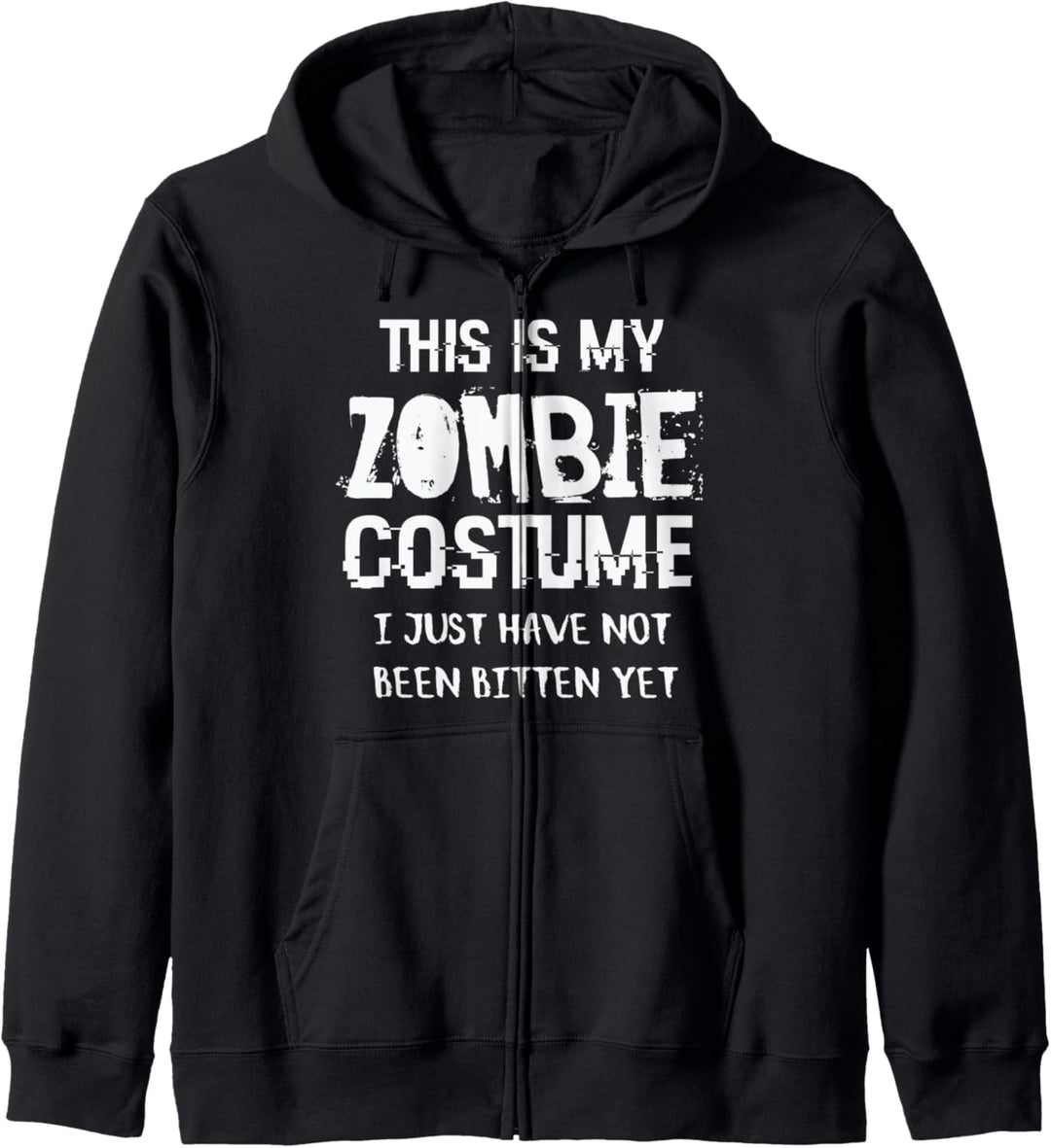 This Is My Zombie Costume - Funny Halloween Quote Humor Kapuzenjacke