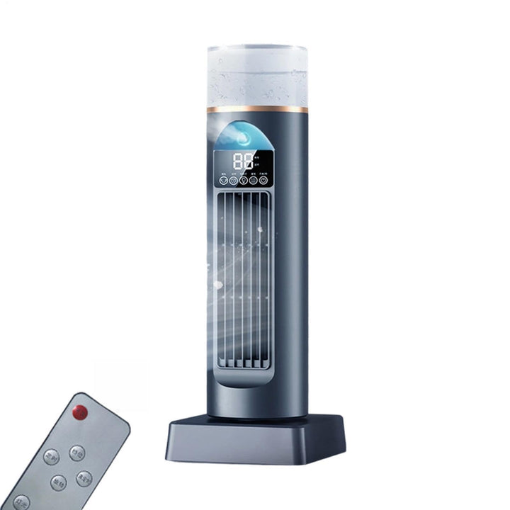 Leiser Turmventilator | Raumkühler Ventilator Mit Timer & Fernbedienung | Mobile Klimaanlage | 6 Ges