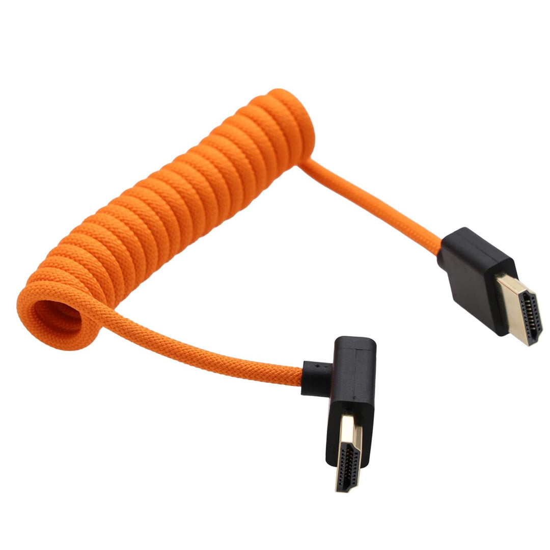 HangTon UP Angle HDMI, 8K 4K Kabel für Sony FX30 FX6 A9III A1 A7R5 A7IV, Lumix G9 GH5M2, Nikon Z6III