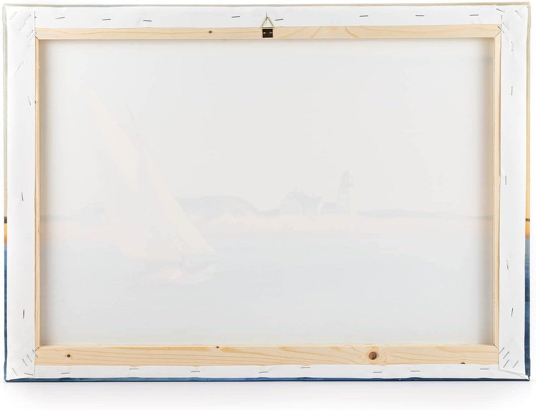 ShopArt - Bild mit Pinseleffekt, Edward Hopper The Long Leg - feine Kunstdruck auf Leinwand, hohe De