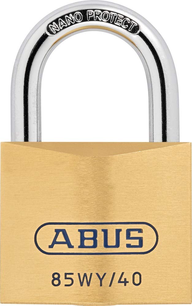 ABUS 85WY/40 vs. verschiedenschliessend / Sicherungskarte 40mm Standardbügel, verschiedenschließ