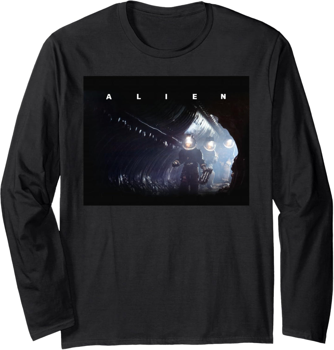 Alien Nostromo Crew Investigate Acheron Langarmshirt