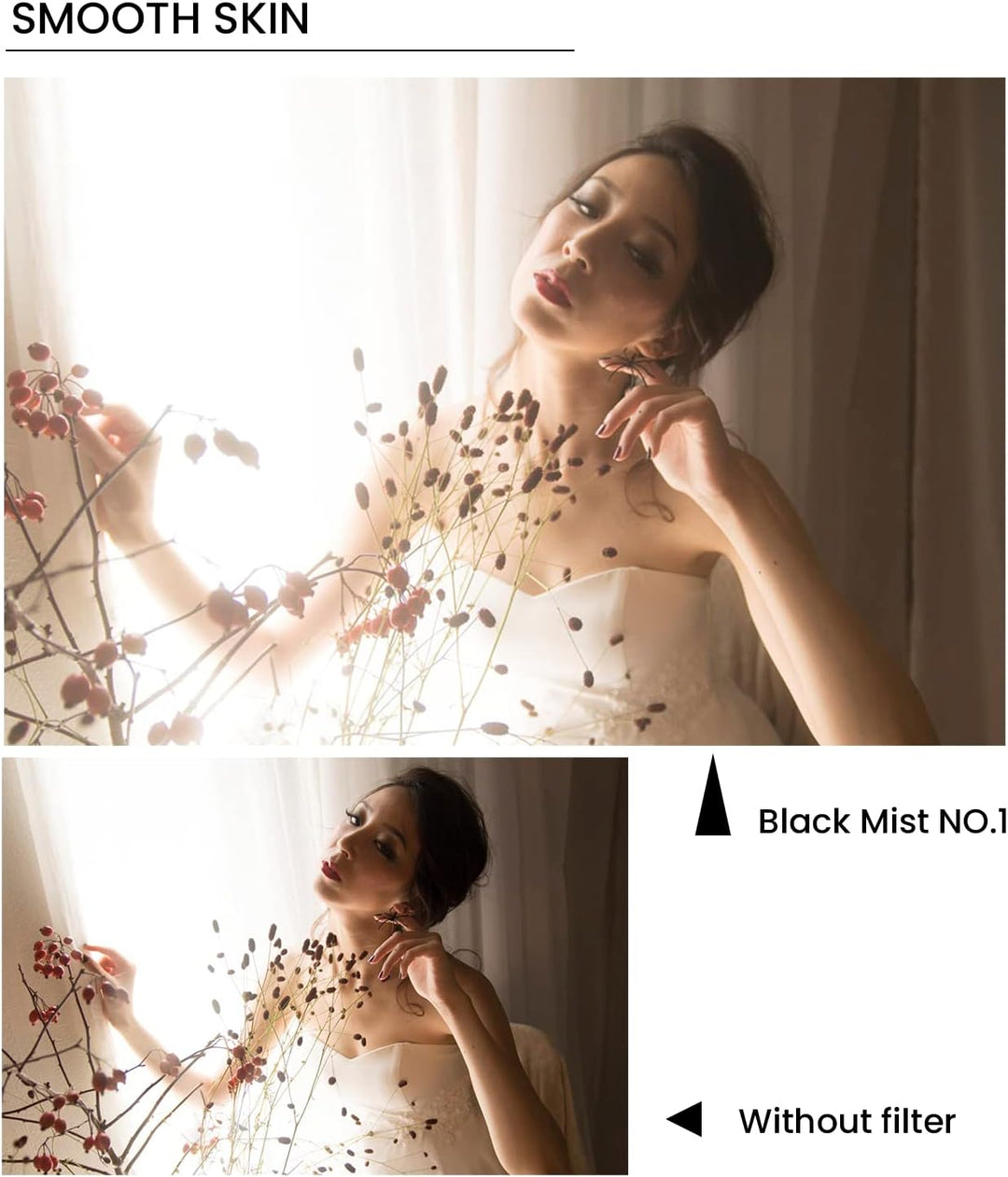 Kenko Mist-Filter Black Mist N°01 ø82mm, Wie eine Szene aus einem Film, 517642, N&amp;
