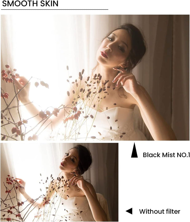 Kenko Mist-Filter Black Mist N°01 ø82mm, Wie eine Szene aus einem Film, 517642, N&amp;