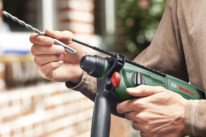 Bosch Bohrhammer PBH 2500 RE (SDS Bohrfutter, Tiefenanschlag, Zusatzhandgriff, Koffer (600 W, Bohr-Ø