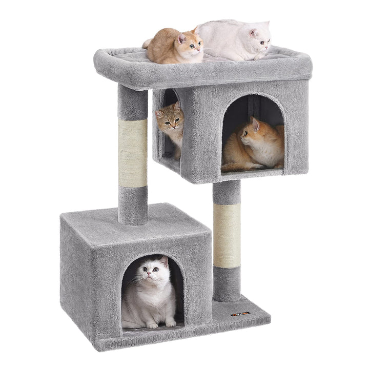 Feandrea Kratzbaum, 101 cm Katzenbaum, XL, Katzenhaus für extra grosse Katzen bis zu 20 kg, grosse P