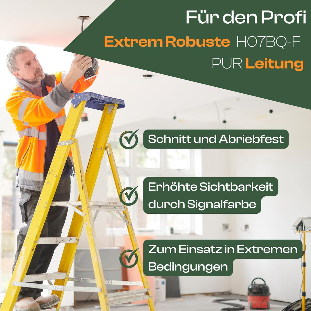 netbote24 CEE Starkstromkabel Verlängerungskabel 16A 400V Pur-Leitung mit Phasenwender H07BQ-F 5g2,5