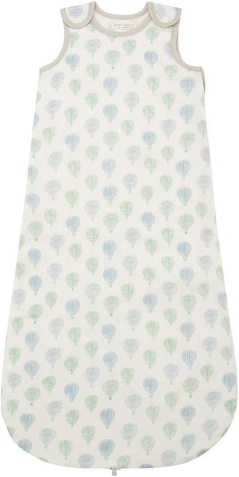 Sense Organics Baby Schlafsack blau/grün Bio Baumwolle Gr.90cm