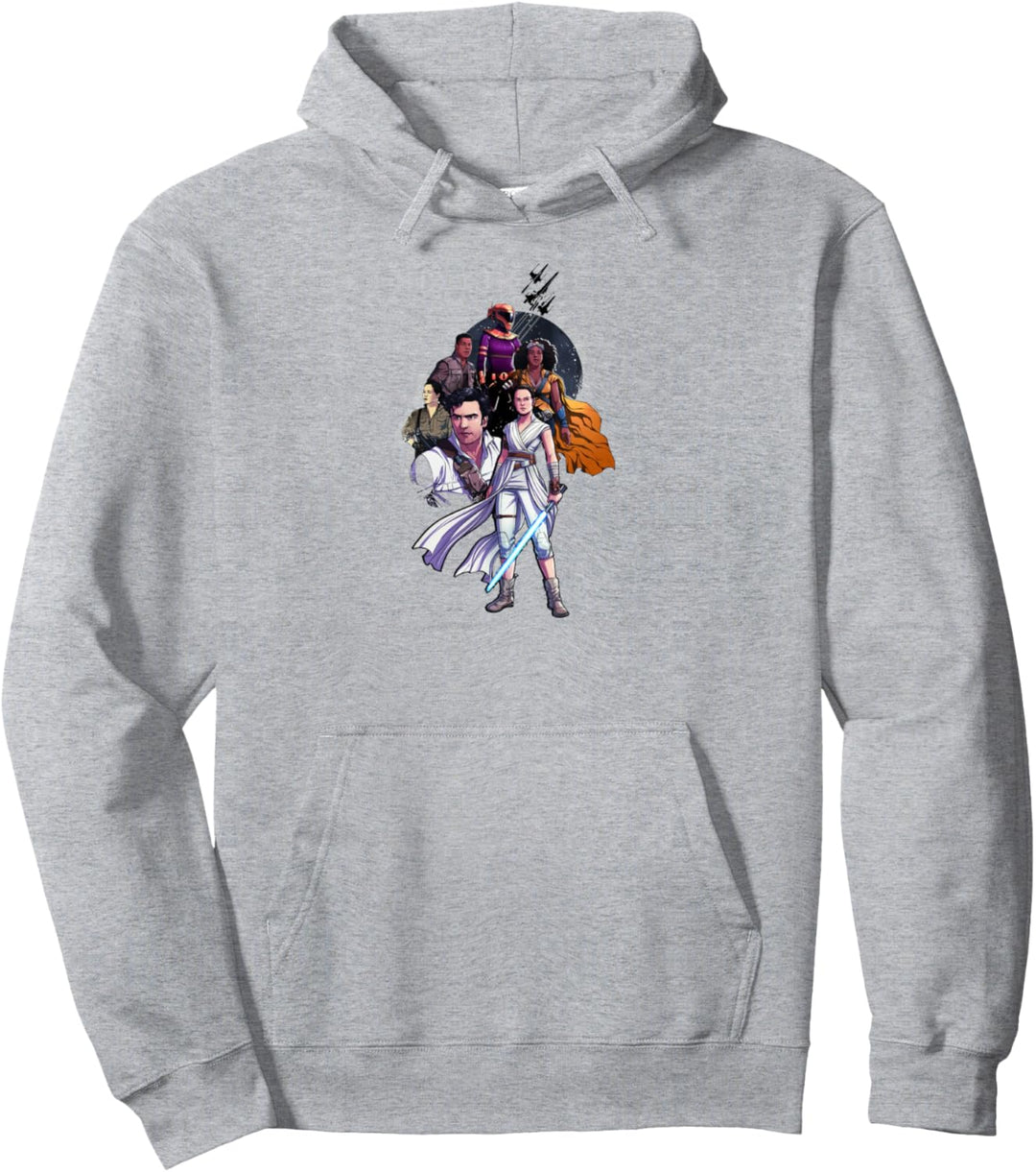 Star Wars: The Rise Of Skywalker Group Shot Rebels Pullover Hoodie