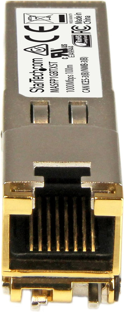 StarTech.com Cisco Meraki MA-SFP-1GB-TX kompatibel SFP - Gigabit RJ45 Kupfer 1000Base-T SFP Transcei
