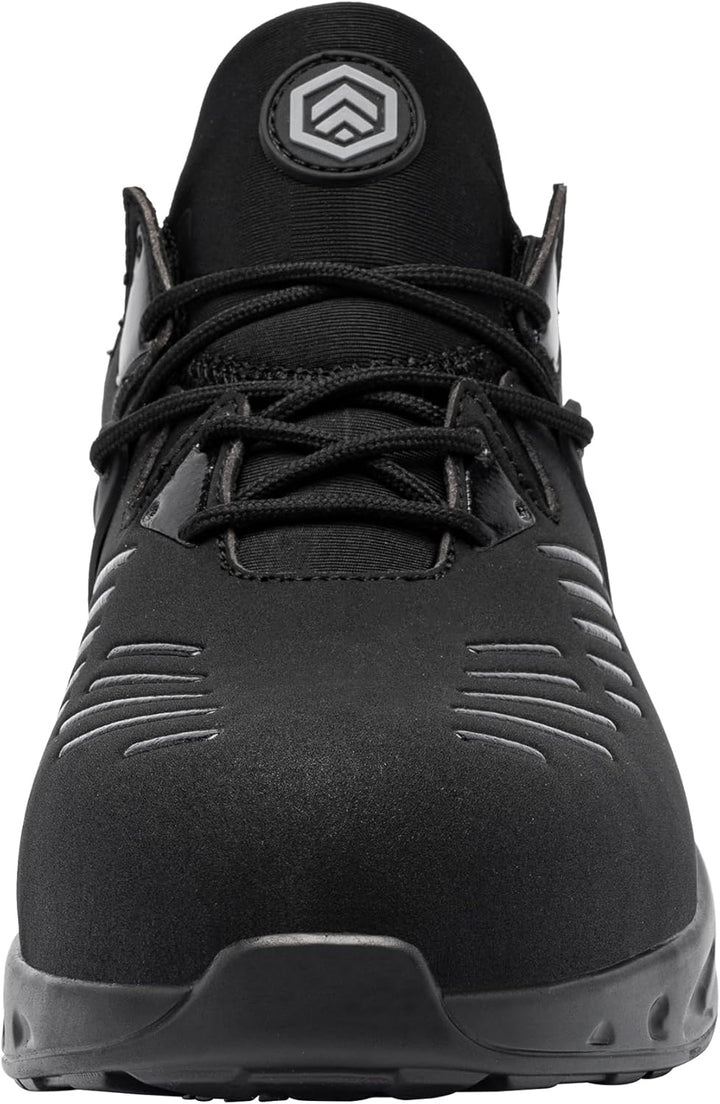 LARNMERN PLUS Sicherheitsschuhe Herren Damen S1 Arbeitsschuhe SRC rutschfest Küche Stahlkappenschuhe