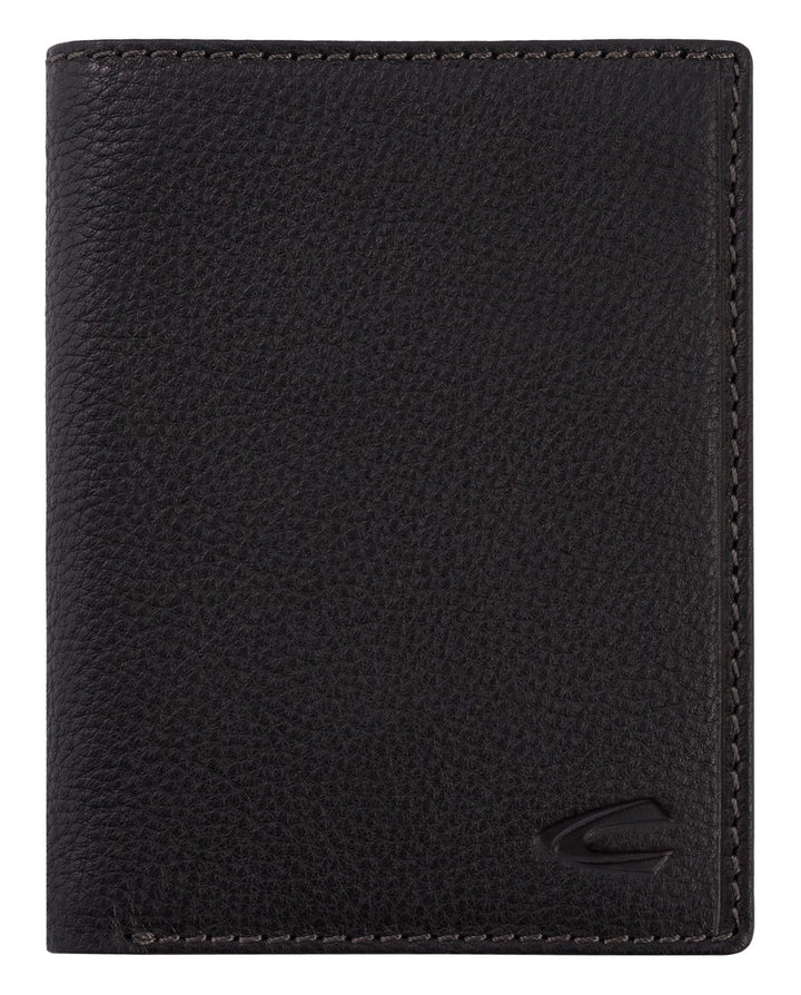 camel active bags Macau Herren Geldbörse RFID Hochformat Leder Mittelgross Schwarz 9,5 x 2 x 12,5 Sc
