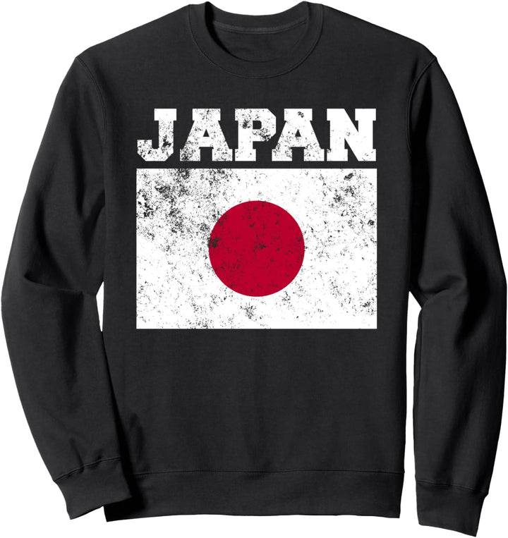 Japanische Flagge. Sweatshirt