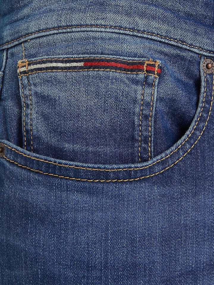 Tommy Jeans Herren Jeanshosen Austin Slim Tapered Wmbs Dm0dm09550 28W / 32L Blau (Wilson Mid Blue St