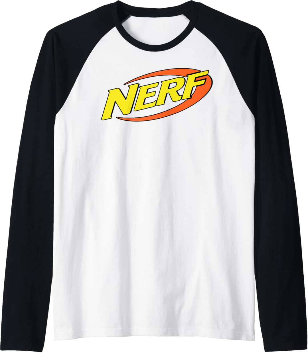 Nerf Classic Retro Color Logo Raglan