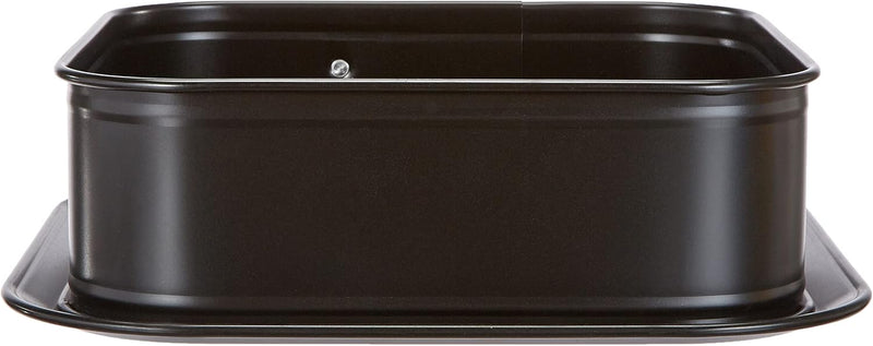 Original Kaiser Inspiration Springform eckig 24 x 24 cm, quadratische Backform mit Deckel, Tiramisu