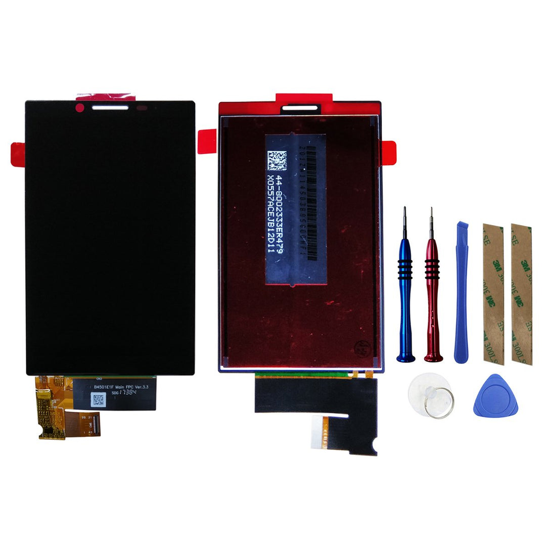 swark LCD Display Kompatibel mit BlackBerry Key2 KeyTwo (Schwarz Ohne Rahmen) Touchscreen Digitizer