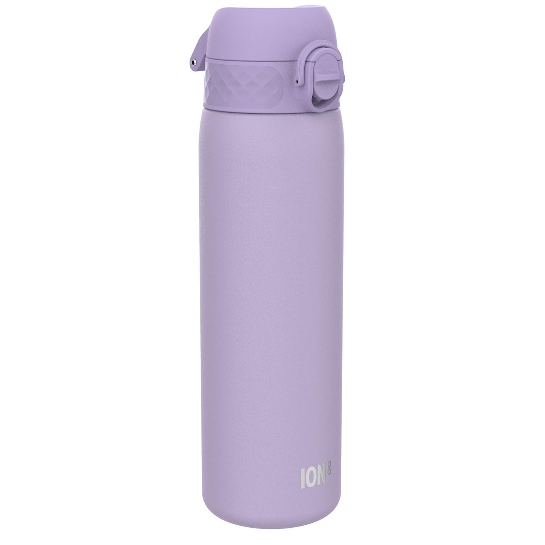 ION8 Vakuumisolierte Edelstahl-Trinkflasche, 500 ml, Auslaufsicher, Einhandöffnung, Sichere Verriege