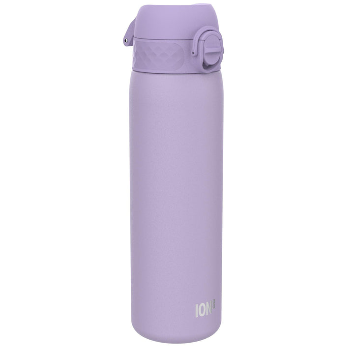 ION8 Vakuumisolierte Edelstahl-Trinkflasche, 500 ml, Auslaufsicher, Einhandöffnung, Sichere Verriege
