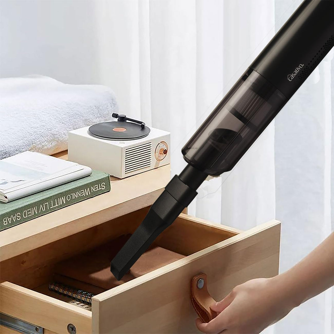 Moderner Profi Akku-Handstaubsauger mit HEPA-Filter, beutellos, Starke 6000 Pa, 120 W, USB für Zuhau