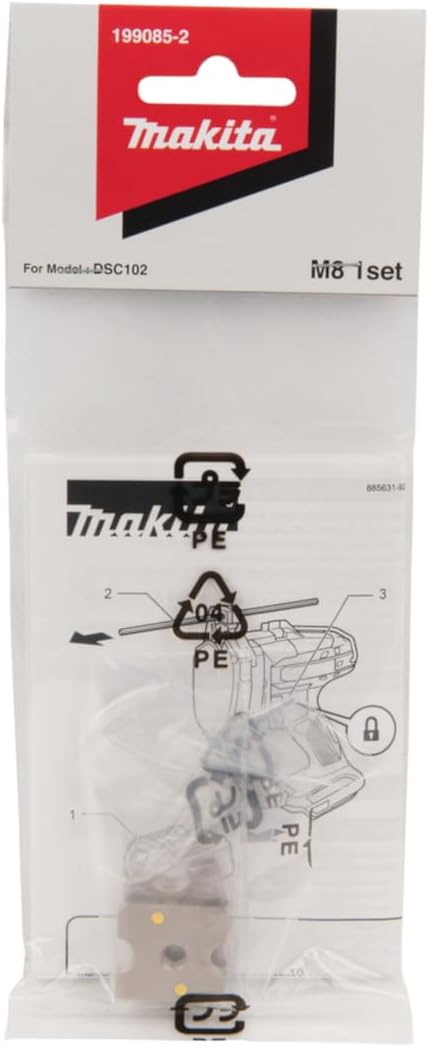 Makita Schneidbacken M8 Satz, 199085-2