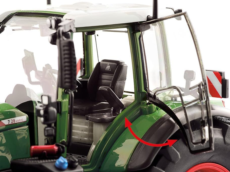 WIKING 077868 Fendt 728 Vario Modelltraktor, 1:32, Metall/Kunststoff, Ab 14 Jahre, Viele Funktionen,