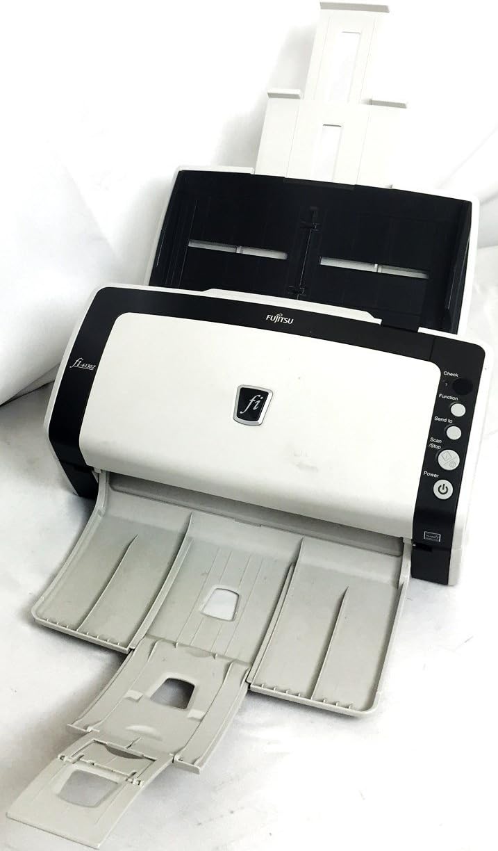 Fujitsu FI-6130Z Flatbed & ADF Scanner, 600 x 600 DPI, A4, Weiss, 210 x 863 mm, 600 x 600 DPI, 24 bi