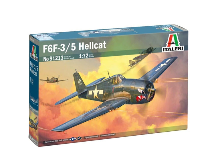 Italeri 91213 1:72 Grumman Hellcat F6 F-3 - Modellbau, Bausatz, Standmodellbau, Basteln, Hobby, Kleb