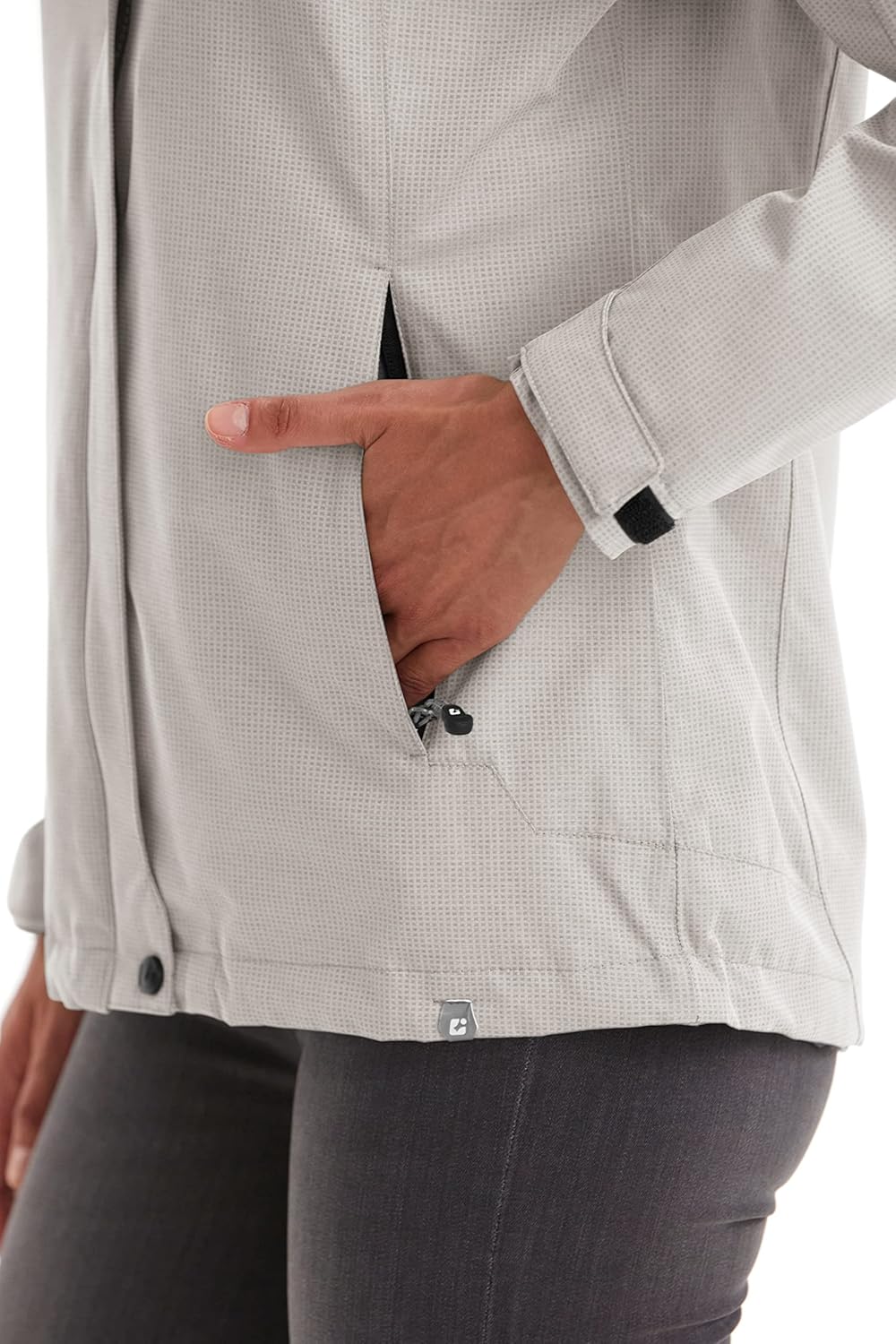 Killtec Damen Inkele Funktionsjacke Mit Abzippbarer Kapuze 38 hellbeige, 38 hellbeige