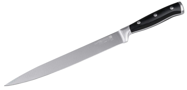 FMprofessional Tranchiermesser BBQ, Filetiermesser mit Klinge aus Edelstahl, Hochwertiges Fleischmes