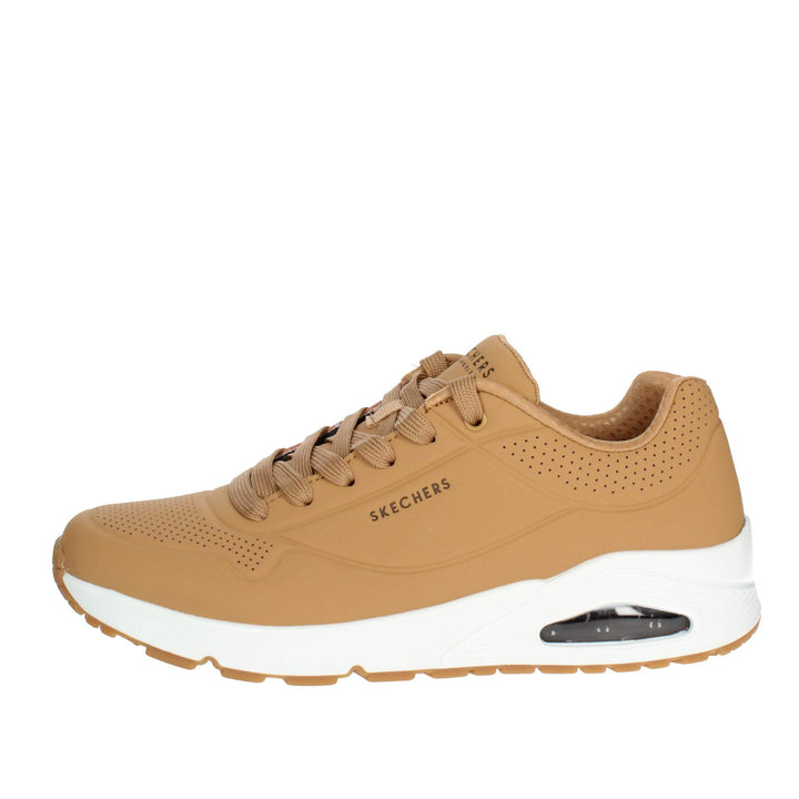 Skechers Herren UNO Stand On AirSneaker 39.5 EU Tan Durabuck Trim, 39.5 EU Tan Durabuck Trim