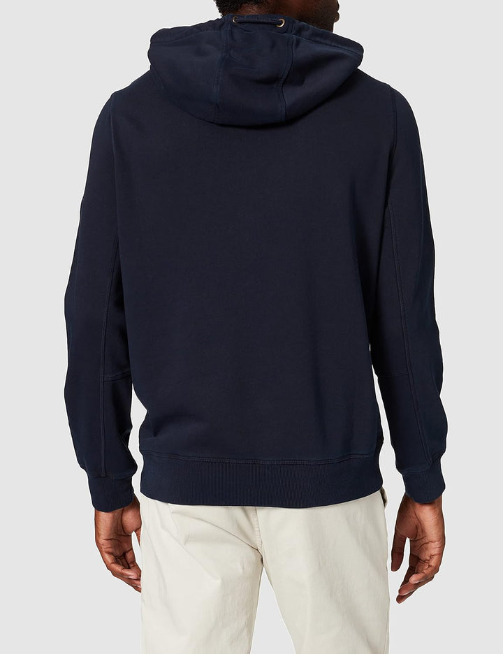 camel active Herren 4093126F02 Kapuzenpullover, Night Blue