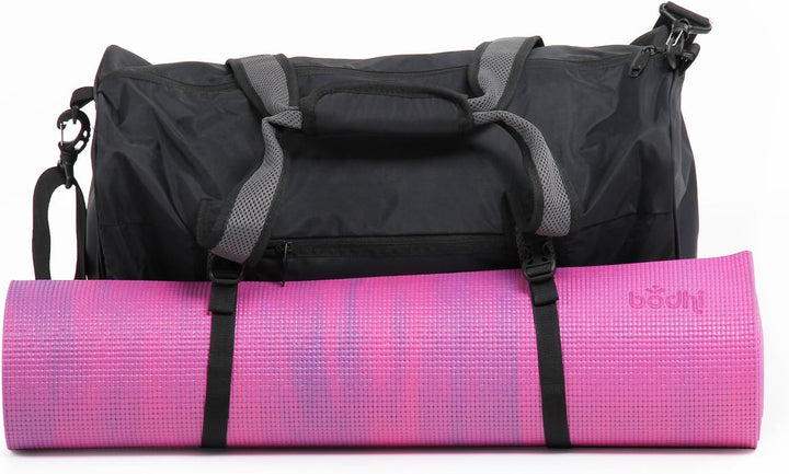 YOGA & SPORTS BAG, cool & praktisch, Tasche mit Riemen für Yogamatte, grosse Yogatasche mit gepolste