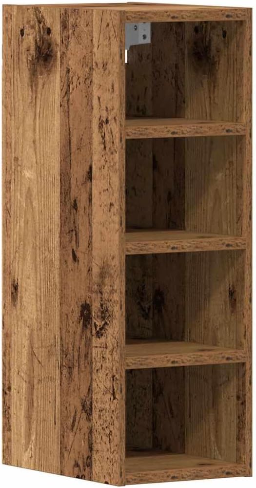 Refined Hängeschrank Riga Altholz-Optik 20x29,5x60 cm Holzwerkstoff 1x(4Einlegeböden)20cm,60cm Altho