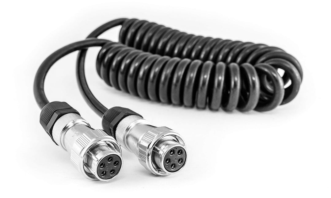 Spiralkabel für cm-Rad Anschlussdosen trennbares Anschlusskabel für Anhänger Rückfahrkamera Rückfahr
